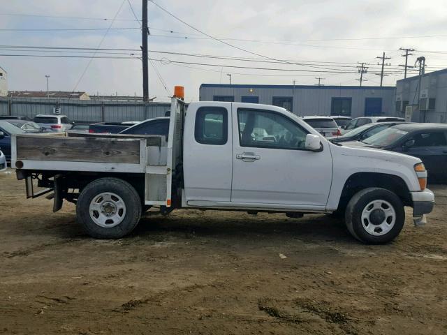 1GCJTBFE6C8133782 - 2012 CHEVROLET COLORADO WHITE photo 9