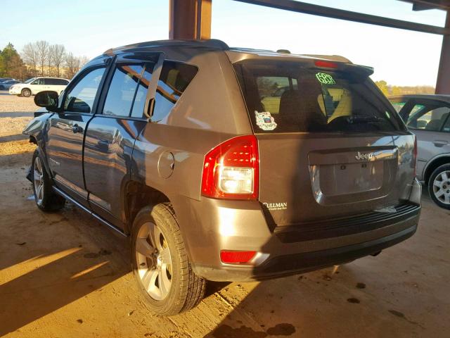 1C4NJCBB8CD602452 - 2012 JEEP COMPASS SP 灰色 照片 3