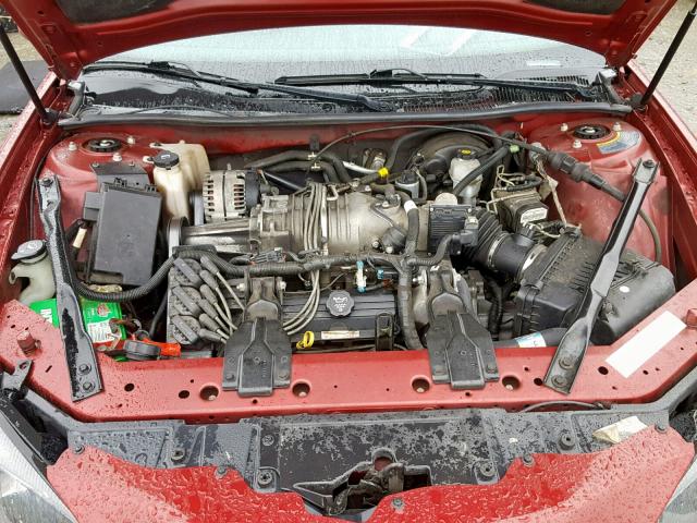 2G2WR524441364353 - 2004 PONTIAC GRAND PRIX RED photo 7