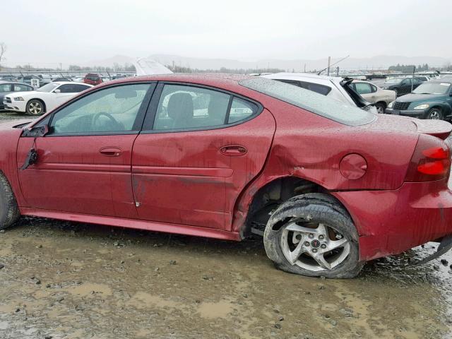 2G2WR524441364353 - 2004 PONTIAC GRAND PRIX RED photo 9