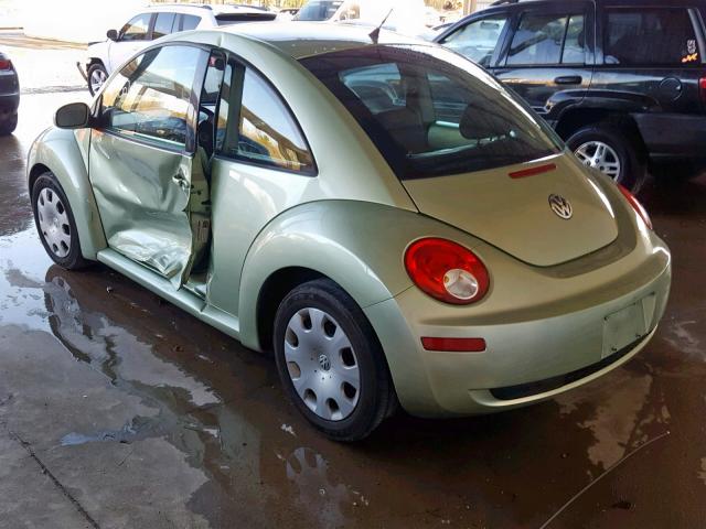 3VWPW3AG9AM010984 - 2010 VOLKSWAGEN NEW BEETLE Yaşıl foto 3