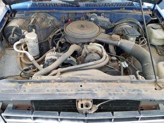 1G8CS18R3G8210534 - 1986 CHEVROLET BLAZER S10 TWO TONE photo 7