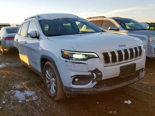 1C4PJMCX6KD172721 - 2019 JEEP CHEROKEE L WHITE photo 1