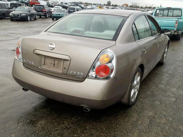 1N4BL11E63C150008 - 2003 NISSAN ALTIMA SE TAN photo 4