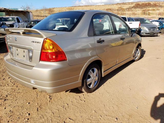 JS2RA62S755256321 - 2005 SUZUKI AERIO S SILVER photo 4