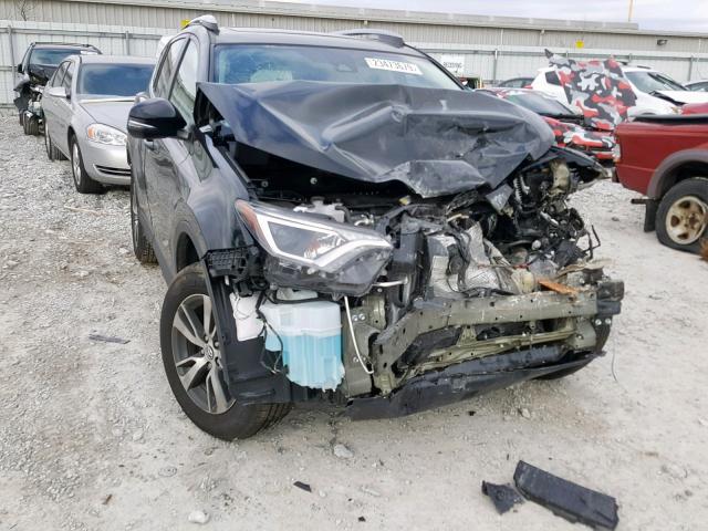 2T3WFREV3JW507005 - 2018 TOYOTA RAV4 ADVEN BLACK photo 1