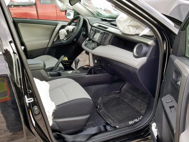 2T3WFREV3JW507005 - 2018 TOYOTA RAV4 ADVEN BLACK photo 5