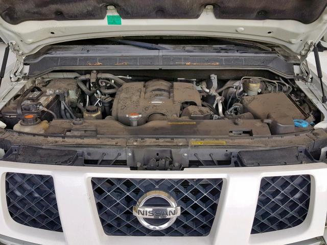 5N1AA08B16N718350 - 2006 NISSAN ARMADA SE WHITE photo 7