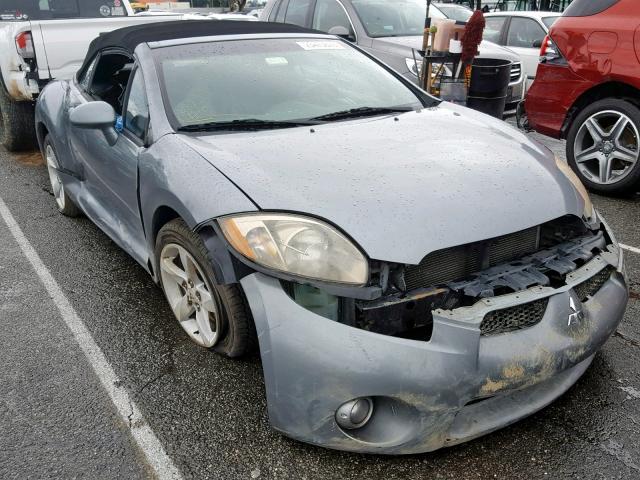 4A3AL35T57E006161 - 2007 MITSUBISHI ECLIPSE SP GRAY photo 1