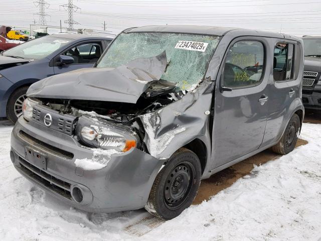 JN8AZ28R59T104119 - 2009 NISSAN CUBE BASE GRAY photo 2