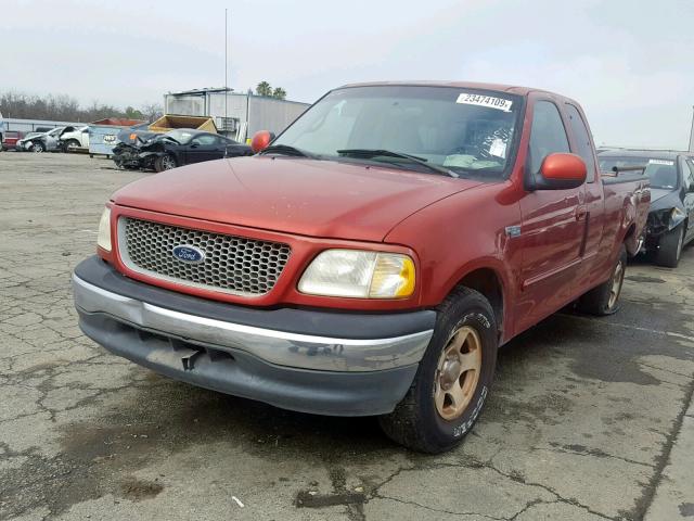 1FTZX1728XKB32289 - 1999 FORD F150 RED photo 2