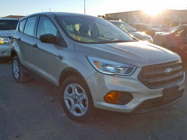 1FMCU0F70HUD66482 - 2017 FORD ESCAPE S BEIGE photo 1