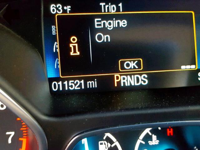 1FMCU0F70HUD66482 - 2017 FORD ESCAPE S BEIGE photo 8