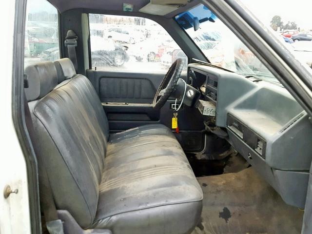 1B7GL26X6MS253856 - 1991 DODGE DAKOTA GRAY photo 5