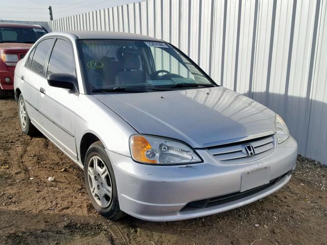 2HGES15241H620090 - 2001 HONDA CIVIC DX SILVER photo 1