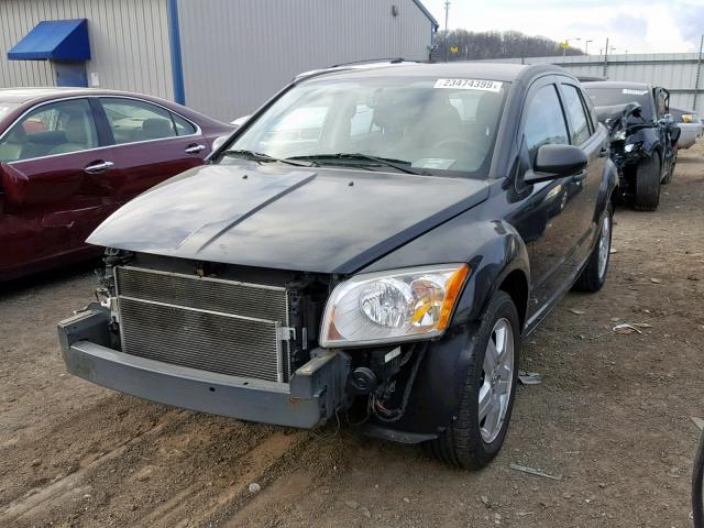 1B3CB1HA5AD655891 - 2010 DODGE CALIBER EX BLACK photo 2