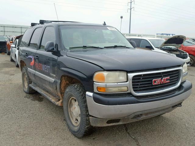 1GKEK13T76R137571 - 2006 GMC YUKON BLACK photo 1