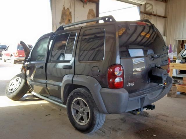 1J4GK38K65W529306 - 2005 JEEP LIBERTY RE GREEN photo 3