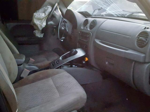 1J4GK38K65W529306 - 2005 JEEP LIBERTY RE GREEN photo 5