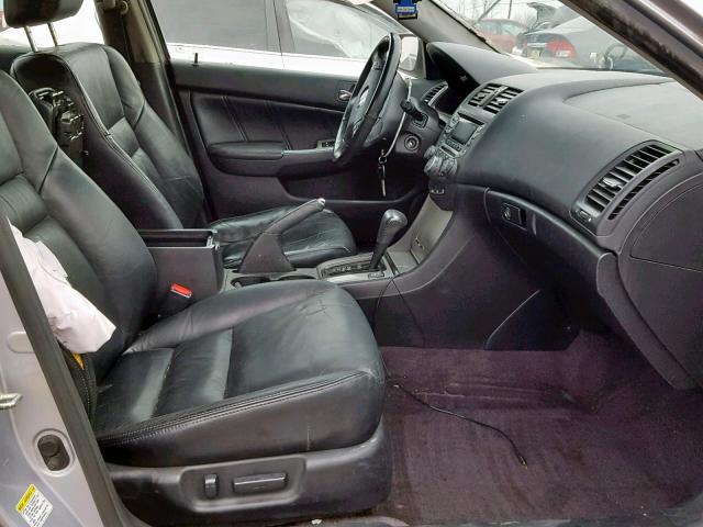 1HGCM66574A073438 - 2004 HONDA ACCORD EX SILVER photo 5