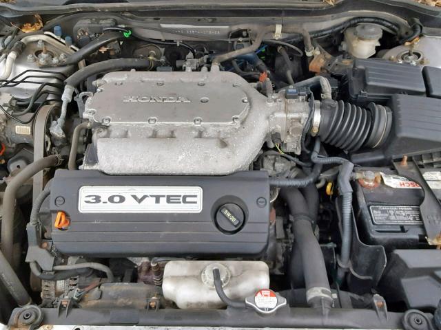 1HGCM66574A073438 - 2004 HONDA ACCORD EX SILVER photo 7