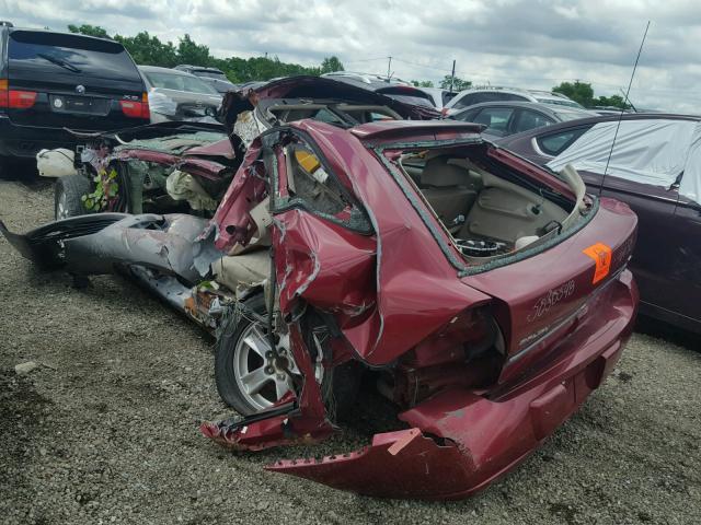 1G1ZT62875F181390 - 2005 CHEVROLET MALIBU MAX წითელი ფოტო 3