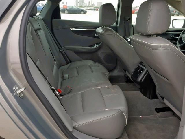 2G1145S37H9186952 - 2017 CHEVROLET IMPALA PRE GRAY photo 6