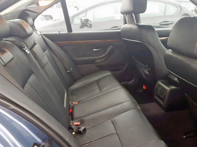 WBADN63482GM74189 - 2002 BMW 540 I AUTO BLUE photo 6