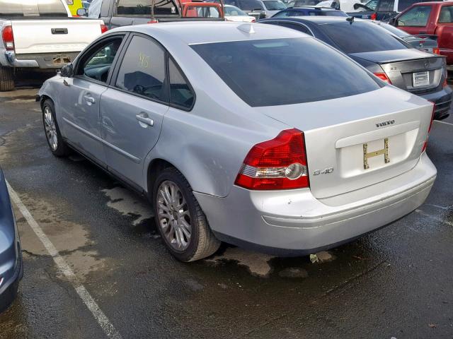 YV1MS390762186434 - 2006 VOLVO S40 2.4I SILVER photo 3