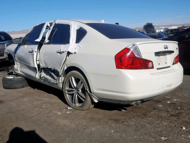 JNKAY01E27M300888 - 2007 INFINITI M35 BASE WHITE photo 3