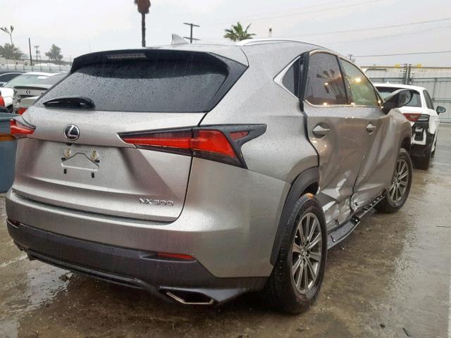 JTJYARBZ2J2104461 - 2018 LEXUS NX 300 GRAY photo 4