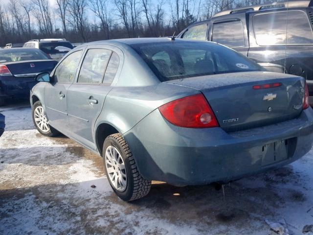 1G1AB5F58A7115977 - 2010 CHEVROLET COBALT LS BLUE photo 3