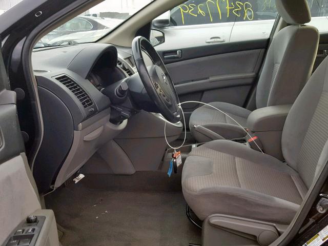 3N1AB61E68L759443 - 2008 NISSAN SENTRA 2.0 BLACK photo 5