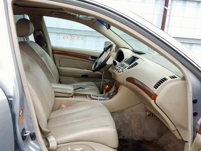 JNKBF01A44M500979 - 2004 INFINITI Q45 SILVER photo 5