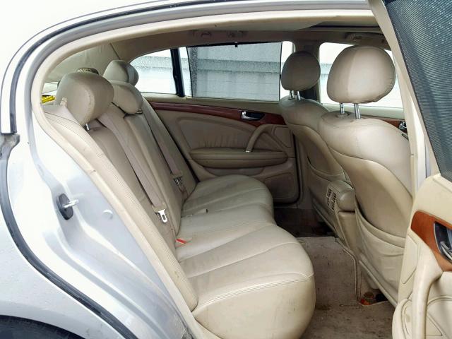 JNKBF01A44M500979 - 2004 INFINITI Q45 SILVER photo 6