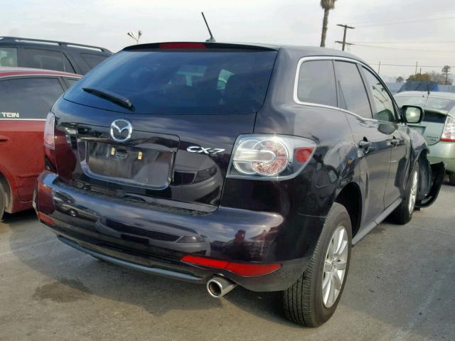 JM3ER2BM3B0403889 - 2011 MAZDA CX-7 BLACK photo 4