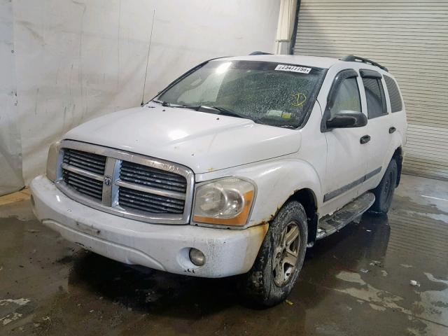 1D4HB48NX6F151439 - 2006 DODGE DURANGO SL WHITE photo 2