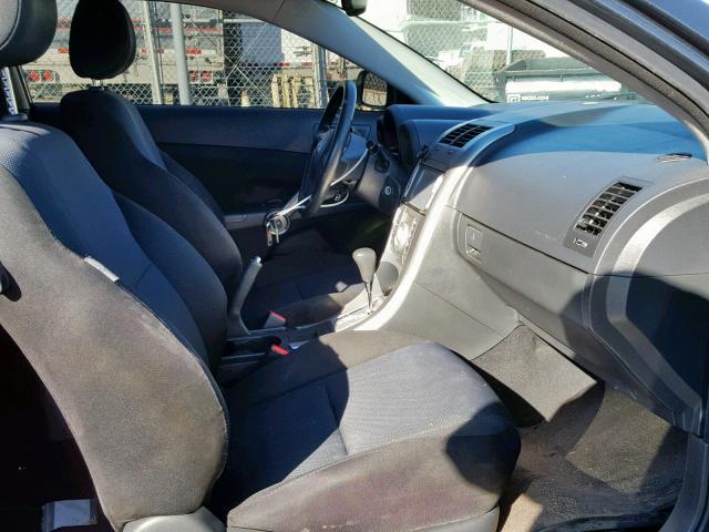 JTKDE167190286332 - 2009 TOYOTA SCION TC გრაფიტი ფოტო 5
