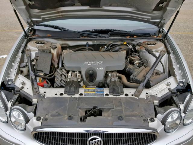 2G4WC532551269405 - 2005 BUICK LACROSSE C SILVER photo 7