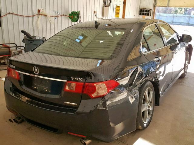 JH4CU2F82EC001617 - 2014 ACURA TSX SE BLACK photo 4