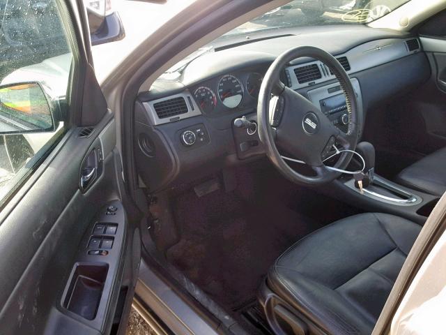 2G1WD58C979174782 - 2007 CHEVROLET IMPALA SUP ვერცხლისფერი ფოტო 9