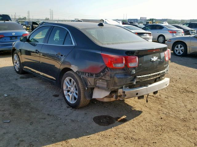 1G11C5SL2EF135848 - 2014 CHEVROLET MALIBU 1LT BLACK photo 3