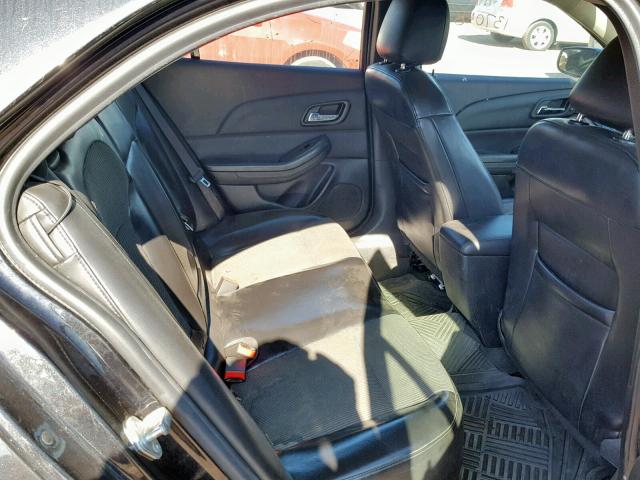 1G11C5SL2EF135848 - 2014 CHEVROLET MALIBU 1LT BLACK photo 6