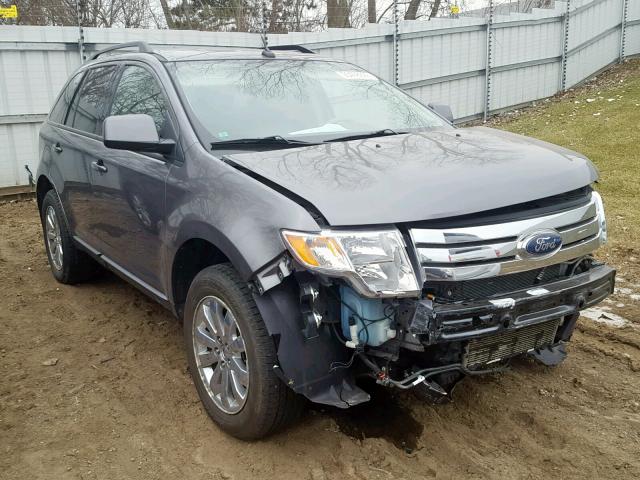 2FMDK3JC7ABB34621 - 2010 FORD EDGE SEL GRAY photo 1