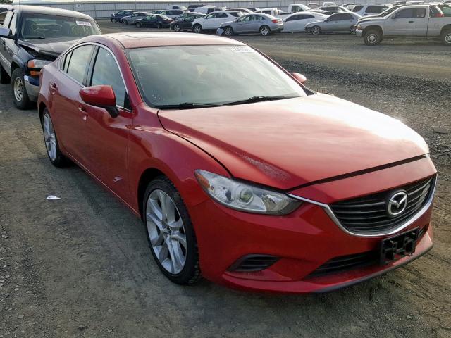 JM1GJ1V56F1199449 - 2015 MAZDA 6 TOURING RED photo 1