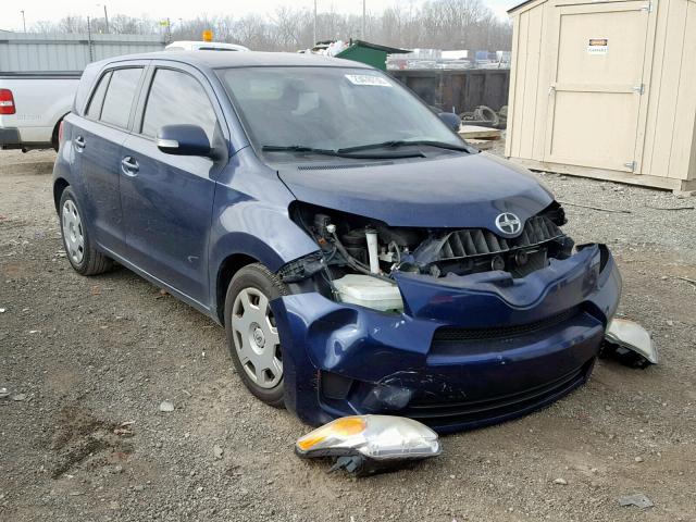 JTKKU10488J027581 - 2008 SCION XD BLUE photo 1