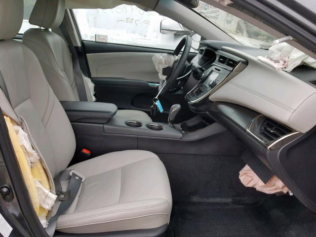 4T1BK1EB9HU261761 - 2017 TOYOTA AVALON XLE GRAY photo 5