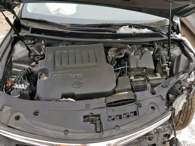 4T1BK1EB9HU261761 - 2017 TOYOTA AVALON XLE GRAY photo 7