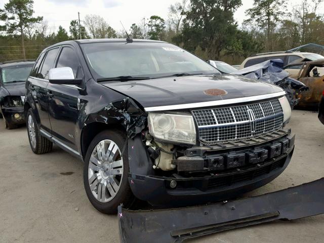 2LMDU68C88BJ21103 - 2008 LINCOLN MKX BLACK photo 1