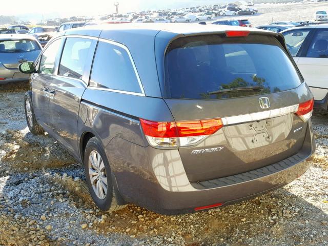 5FNRL5H33GB089004 - 2016 HONDA ODYSSEY SE GRAY photo 3